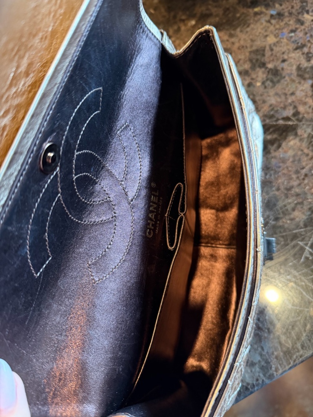 Chanel Reissue 2.55 Rose Gold Handbag Rare Color - Picture 5 of 8